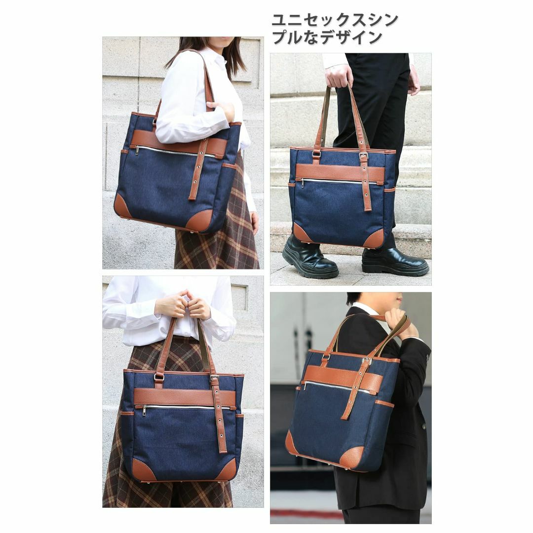 色: blue-brown】[Cestlaviegu] トートバッグ ビジネスの通販 by ...