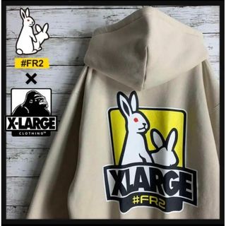 【佐藤ノア着モデルM】 FR2 XLARGE 限定コラボ 入手困難 パーカー