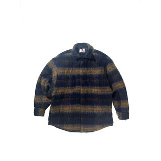 サノバチーズ(SON OF THE CHEESE)のson of the cheese Quilt CPO Shirts NAVY(ブルゾン)