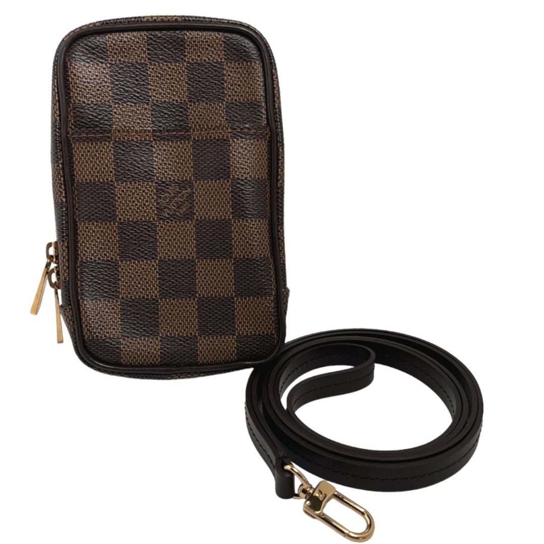 ルイヴィトン N61737 ポーチ  ブラウン LOUIS VUITTON エテュイオカピGM