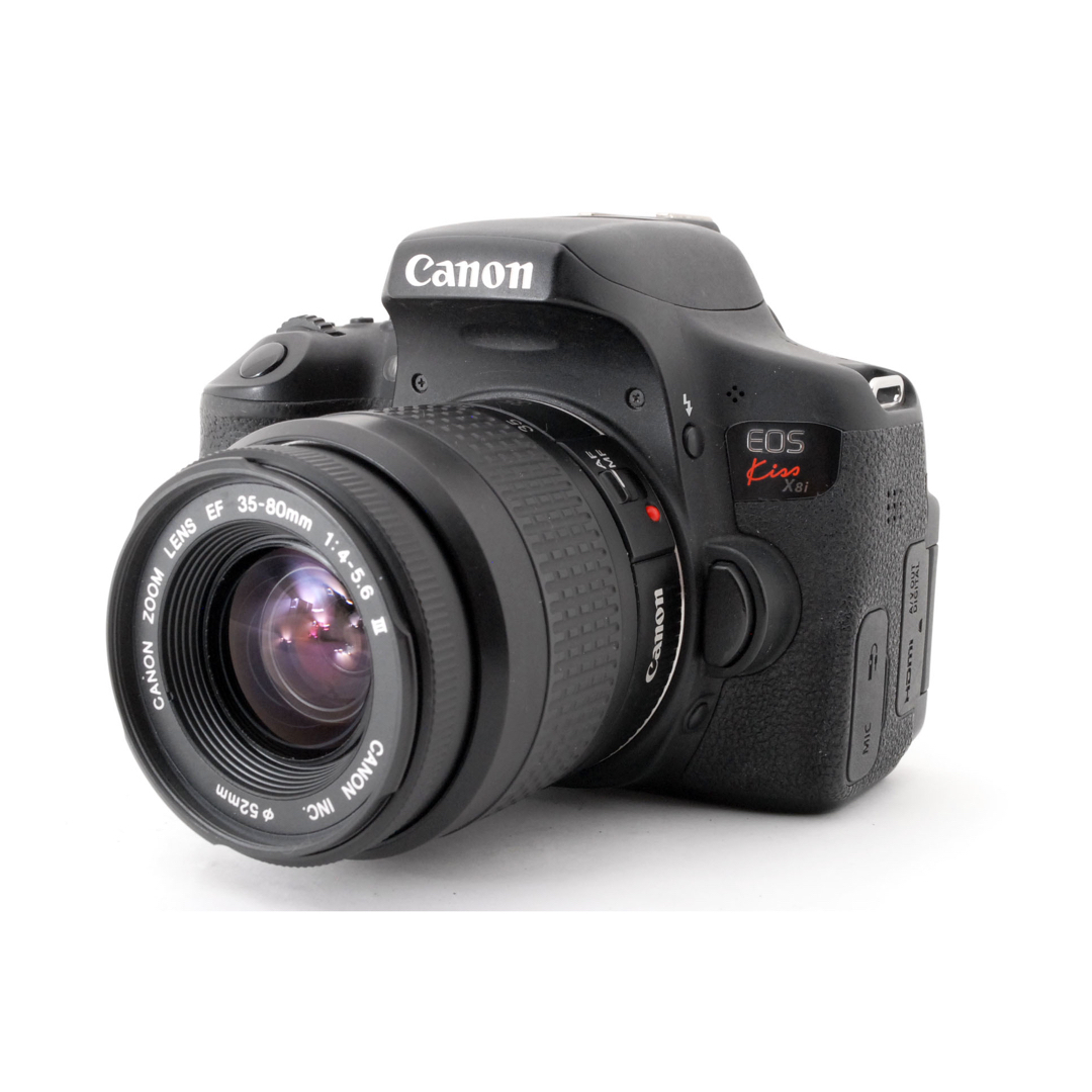 Canon - 動画＆Wi-Fi キャノン canon kiss x8i 標準レンズセットの通販