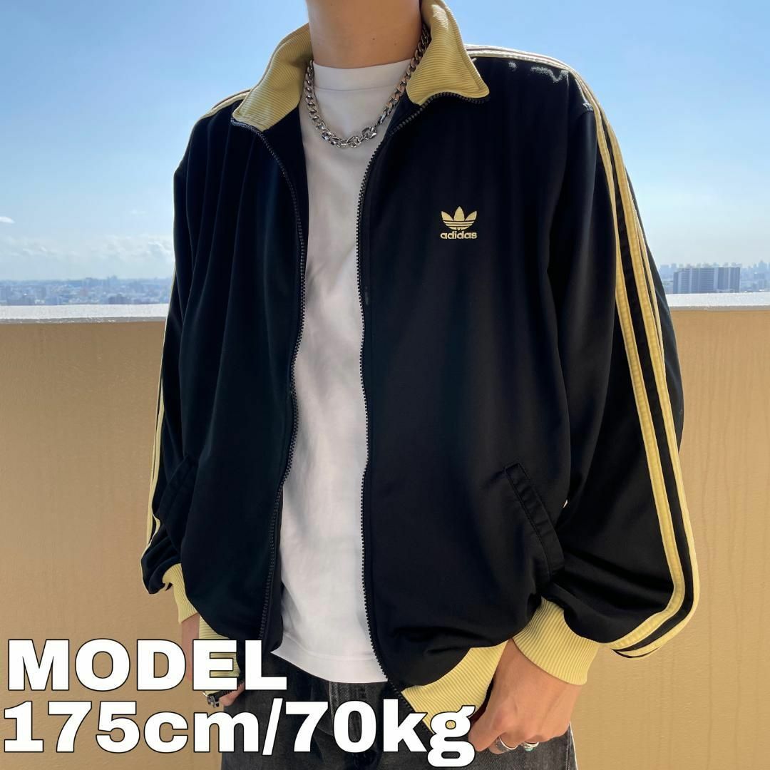 【大人気】adidas アディダス セットアップ トラック トレフォイル 黒