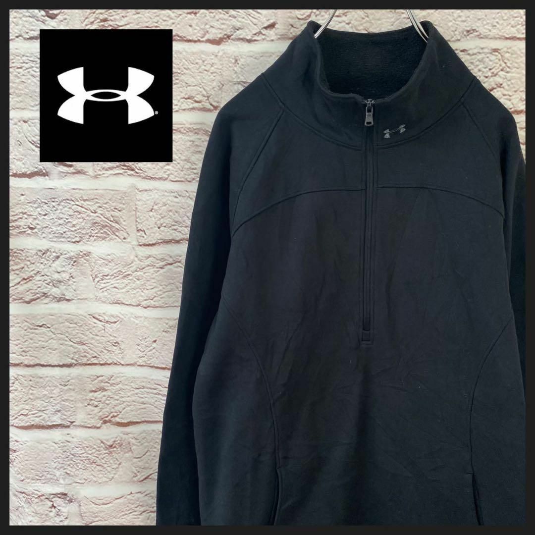 UNDER ARMOUR(アンダーアーマー)のUNDERARMOUR トレーナー　ハーフジップ メンズ　[ M ] メンズのトップス(パーカー)の商品写真