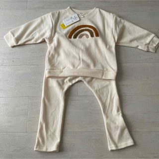 コドモビームス(こども ビームス)の韓国子供服　シーイン　レインボーパジャマ　ルームウェア　セットアップ　スウェット(パジャマ)