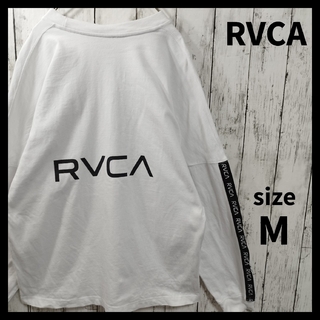 RVCA - 【RVCA】スリーブテープロンT バックロゴ ストリート 秋冬