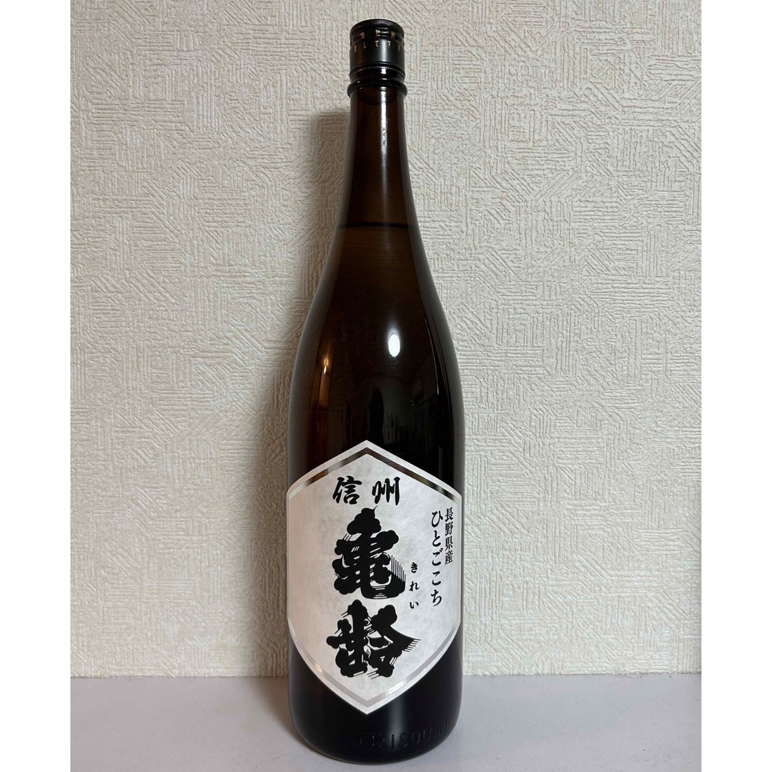 信州亀齢　純米酒 長野県産ひとごこち　1800ml