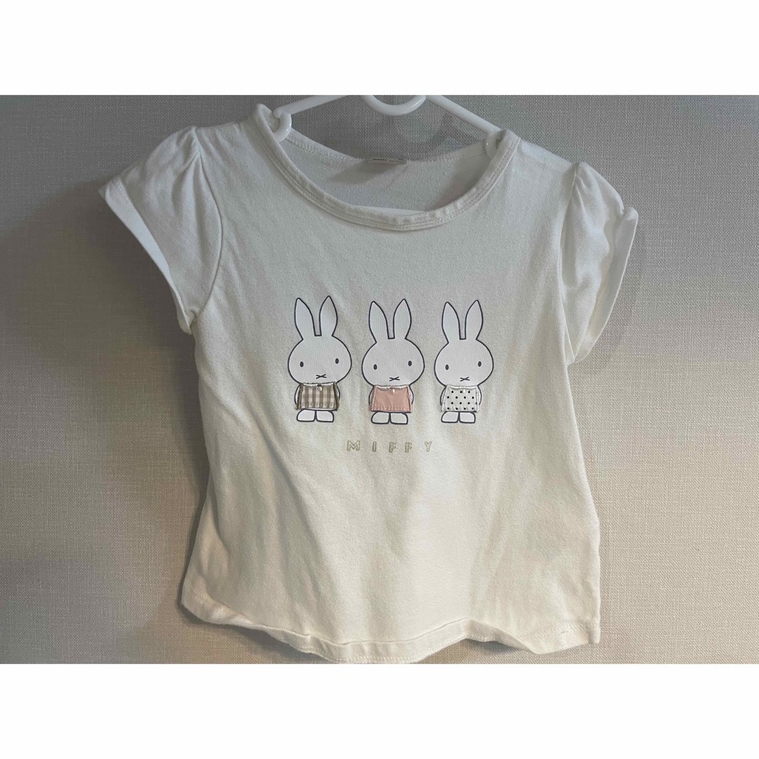 petit main(プティマイン)のpetit main プティマイン ミッフィー　Tシャツハーフパンツ　100cm キッズ/ベビー/マタニティのキッズ服女の子用(90cm~)(パンツ/スパッツ)の商品写真