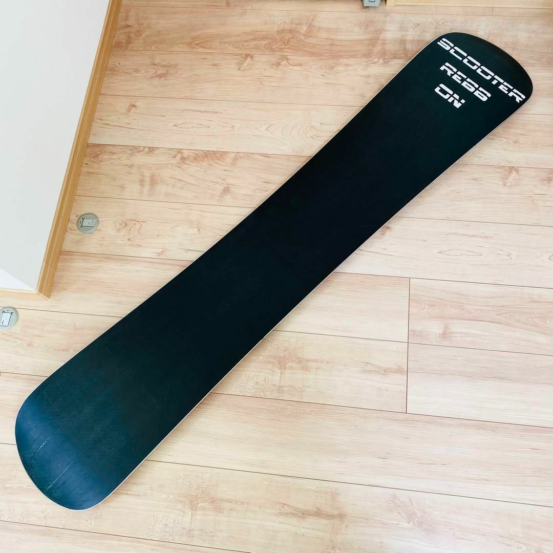 【匿名配送】SCOOTER REBBON スノーボード 板 154cm