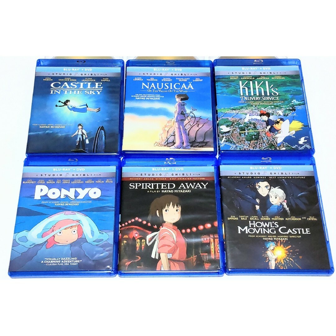 北米版ジブリ  Blu-ray  トトロ  千尋  2本セット