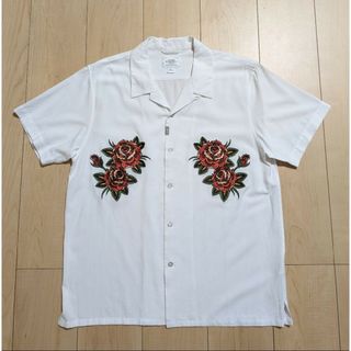 クライミー(CRIMIE)のL 新品 THE CRIMIE アロハシャツ オープンカラーシャツ 薔薇柄(シャツ)