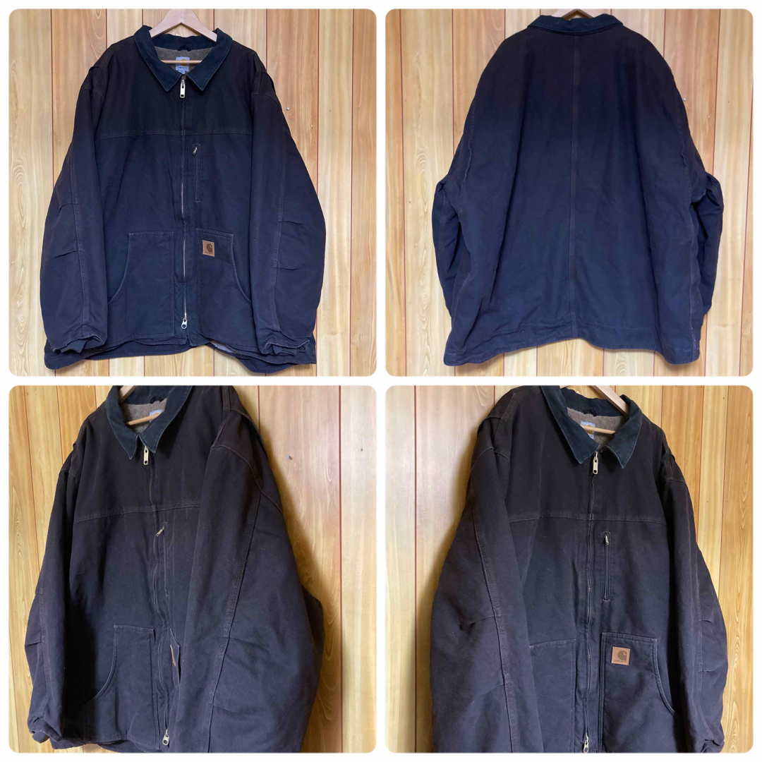 希少　carhartt 裏地ボア　トラディショナルコート　4XL ビッグサイズ