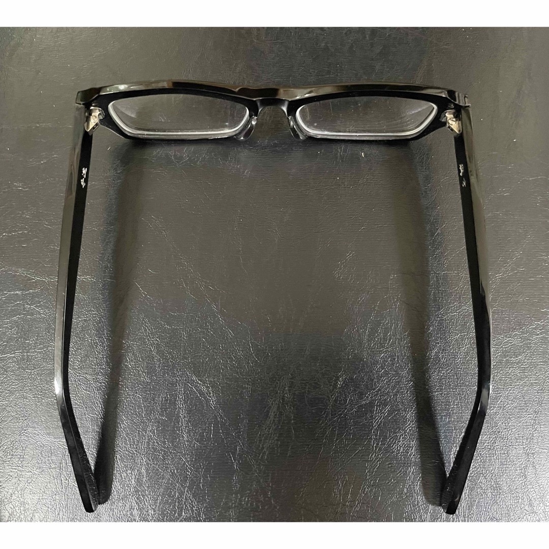 金子眼鏡・與市・佐々木與市・Y-11 BK・セルロイド製 手造・老眼鏡・美品-