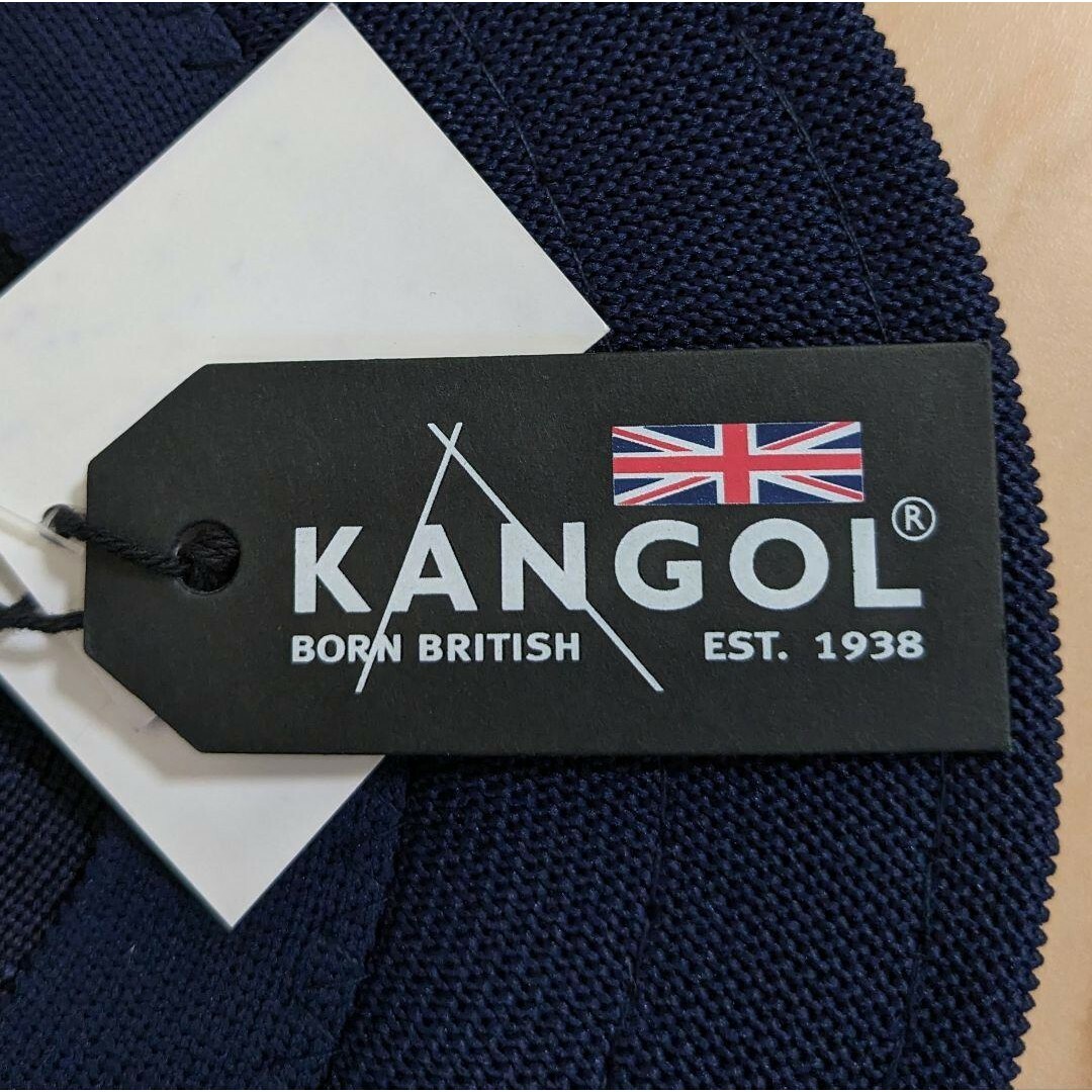 KANGOL(カンゴール)のM 新品 KANGOL TROPIC 504 VENTAIR ハンチング 紺 メンズの帽子(ハンチング/ベレー帽)の商品写真