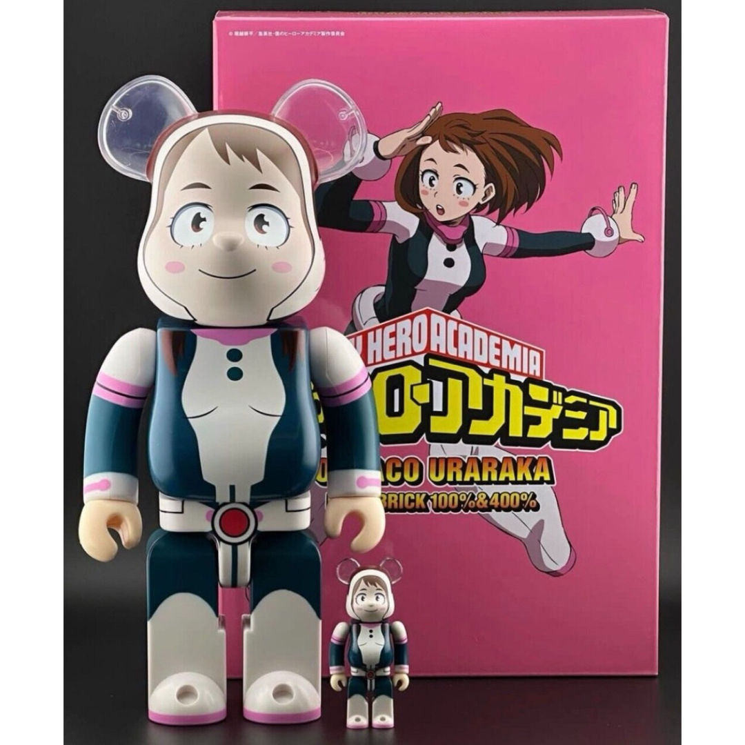 BE@RBRICK × 僕のヒーローアカデミア 麗日お茶子100% u0026 400%-