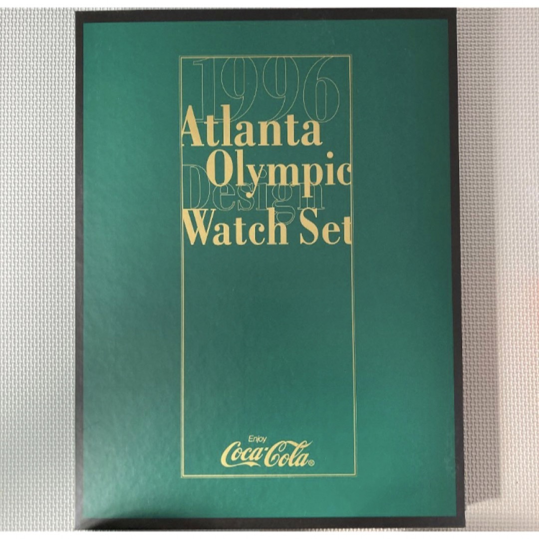 【24時間以内発送】 1996 アトランタオリンピック　記念腕時計　当選書付き