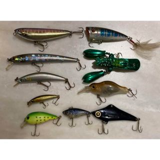 【24時間以内発送】ルアー　まとめ売り　バス釣り　魚釣り(ルアー用品)