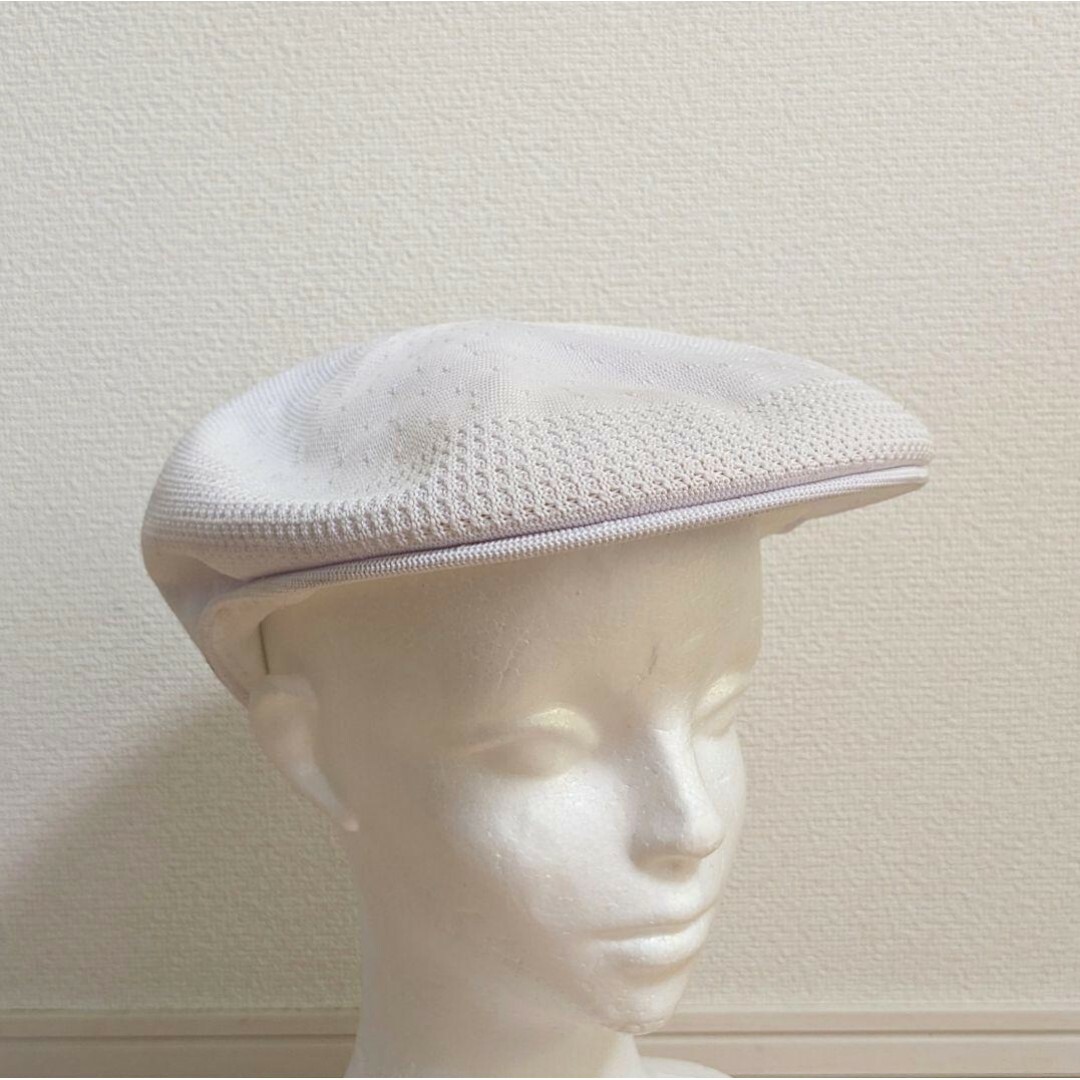 KANGOL(カンゴール)のM 新品 KANGOL TROPIC 504 VENTAIR ハンチング 白 メンズの帽子(ハンチング/ベレー帽)の商品写真