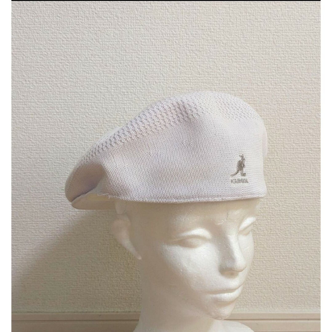 KANGOL(カンゴール)のM 新品 KANGOL TROPIC 504 VENTAIR ハンチング 白 メンズの帽子(ハンチング/ベレー帽)の商品写真