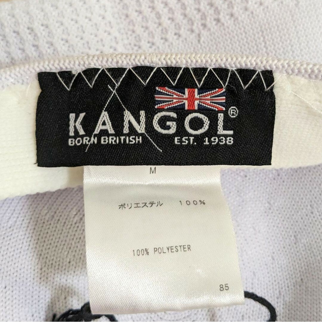KANGOL(カンゴール)のM 新品 KANGOL TROPIC 504 VENTAIR ハンチング 白 メンズの帽子(ハンチング/ベレー帽)の商品写真