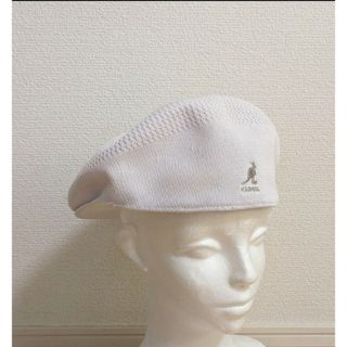 カンゴール(KANGOL)のM 新品 KANGOL TROPIC 504 VENTAIR ハンチング 白(ハンチング/ベレー帽)