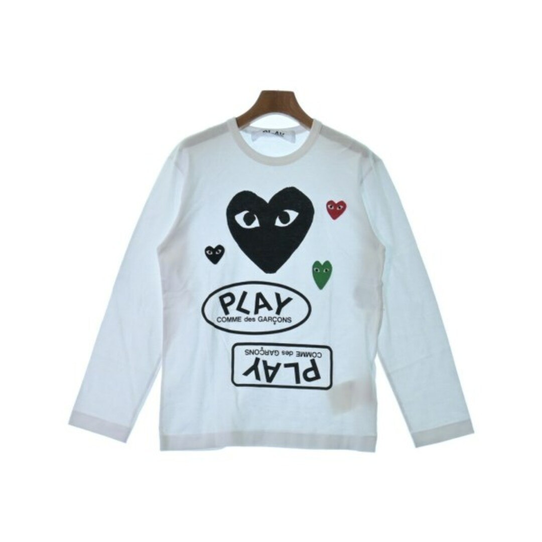 PLAY COMME des GARCONS Tシャツ・カットソー S 白 【古着】-