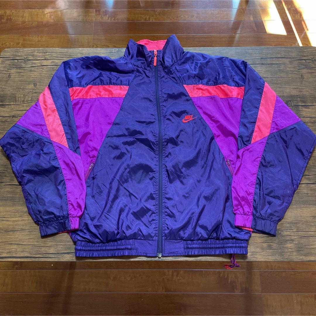 90s『NIKE』ナイキ　ウインドブレーカー　トラックジャケット　ヴィンテージ