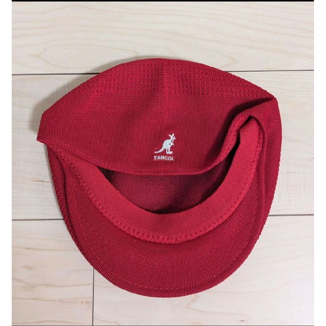 KANGOL(カンゴール)のＬ 新品 KANGOL TROPIC 504 VENTAIR ハンチング 赤 メンズの帽子(ハンチング/ベレー帽)の商品写真