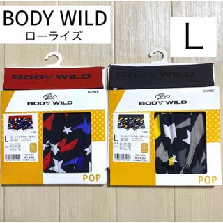 グンゼ(GUNZE)の★553/2【GUNZE ローライズ】BODY WILD ボクサー L２枚(ボクサーパンツ)