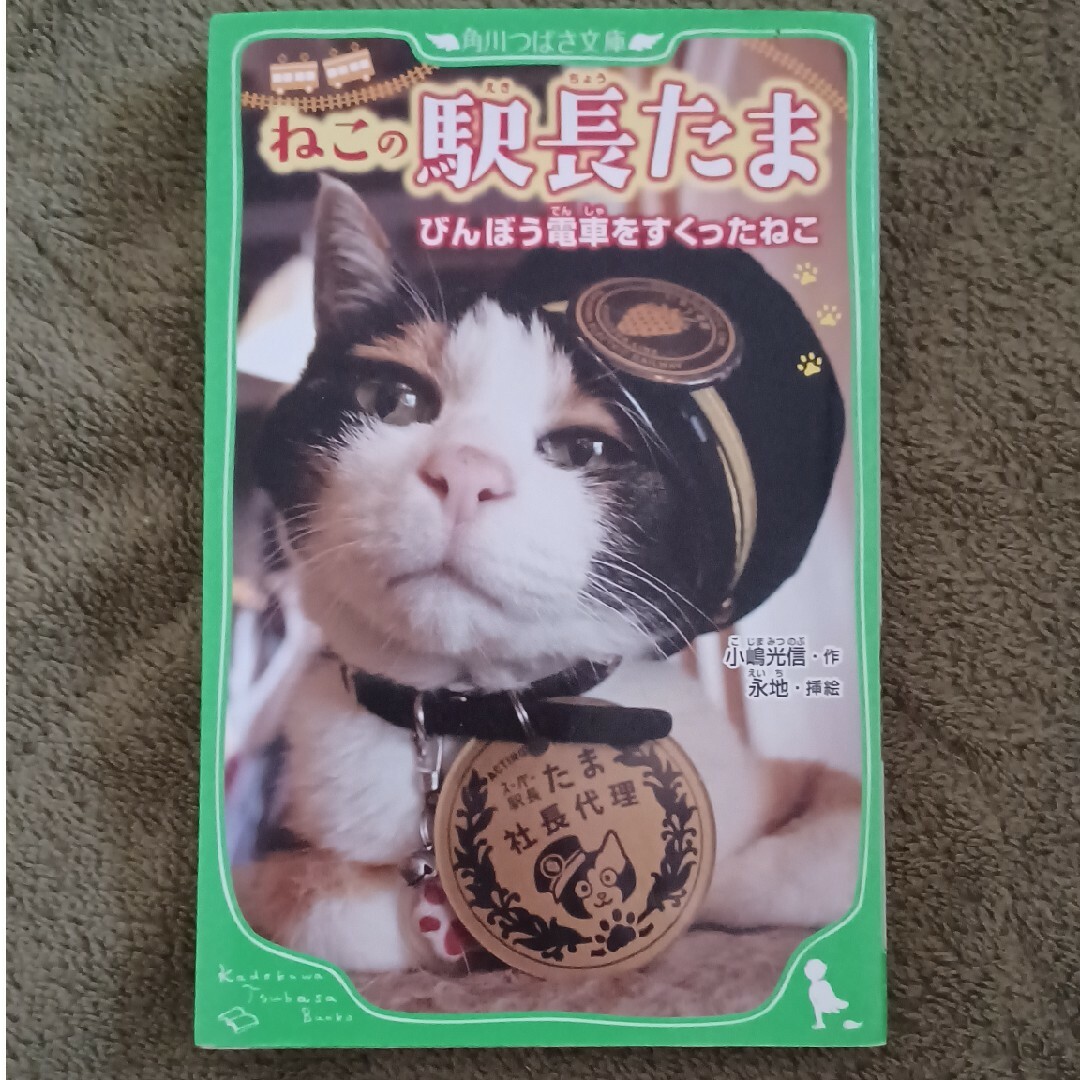 ねこの駅長たま びんぼう電車をすくったねこ エンタメ/ホビーの本(絵本/児童書)の商品写真