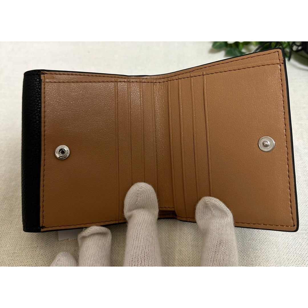 新品　コーチcoach シグネチャー　二つ折り財布　ピンク/マルベリー