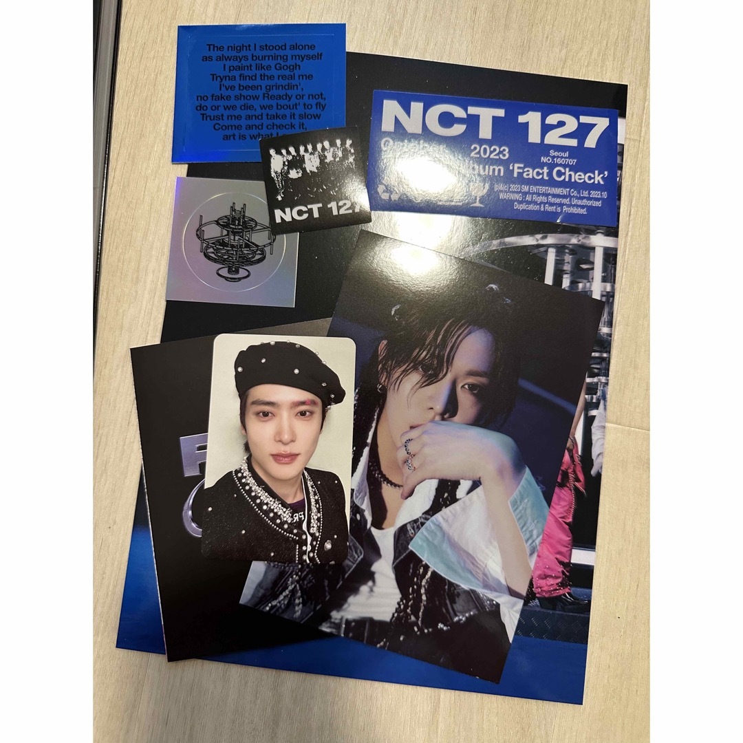 nct127 factcheckアルバム エンタメ/ホビーのCD(K-POP/アジア)の商品写真