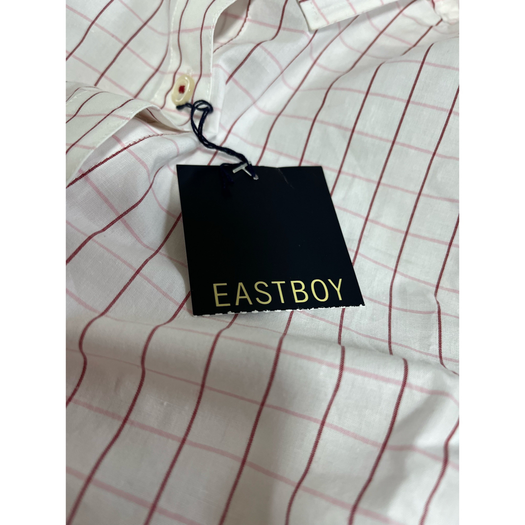 EASTBOY(イーストボーイ)のEAST BOY イーストボーイ　シャツ　チェック柄　オシャレかわいいサイズ9 レディースのトップス(シャツ/ブラウス(長袖/七分))の商品写真