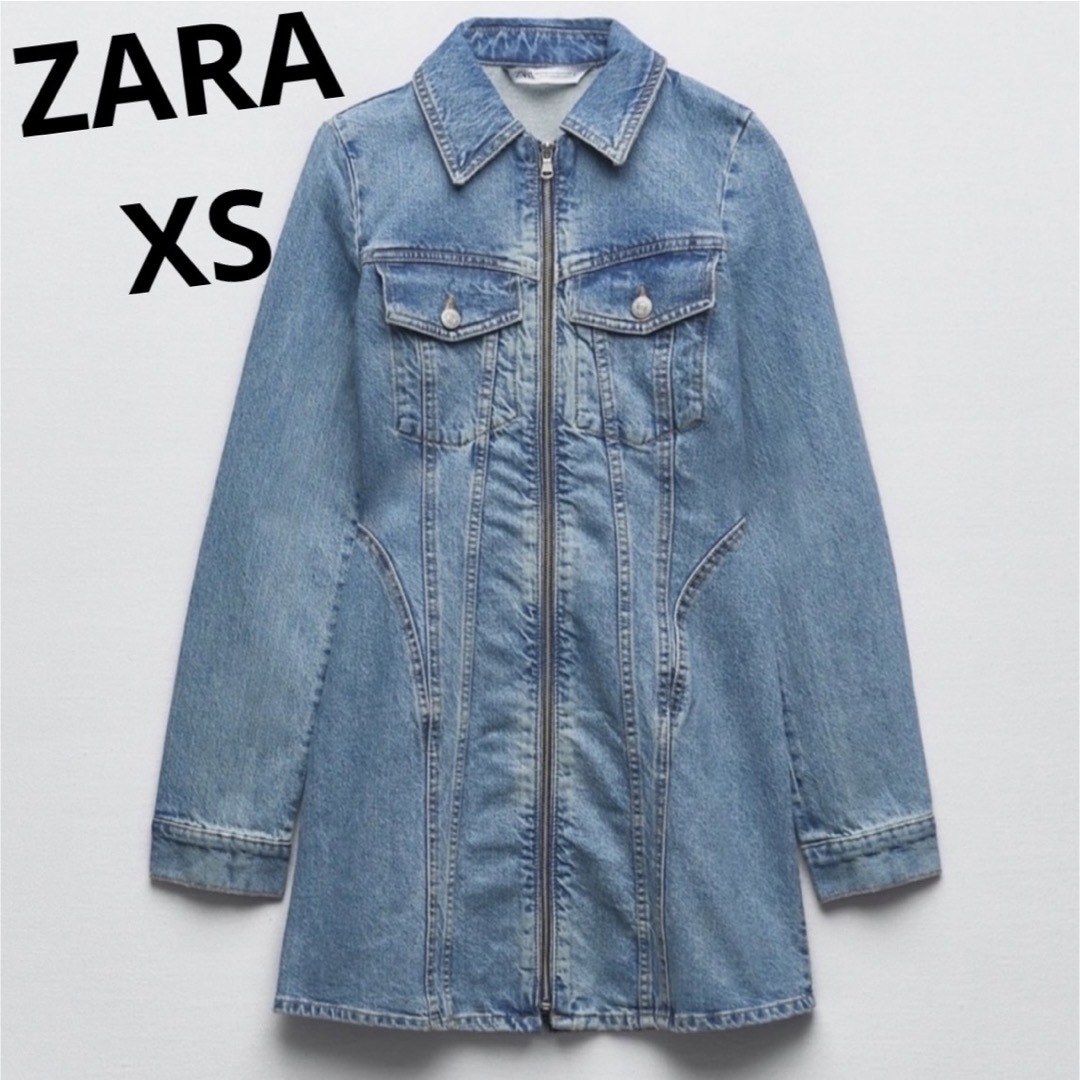 【専用】ZARA TRF  デニムワンピース　XS 完売品