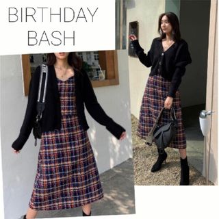 ディーホリック(dholic)のBIRTHDAY BASH ツイードキャミ(キャミソール)