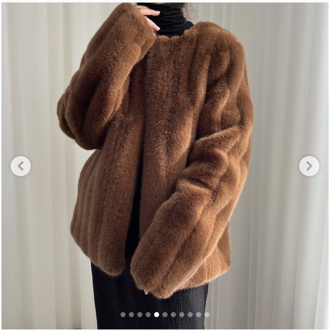 HOWDY. eco fur coat