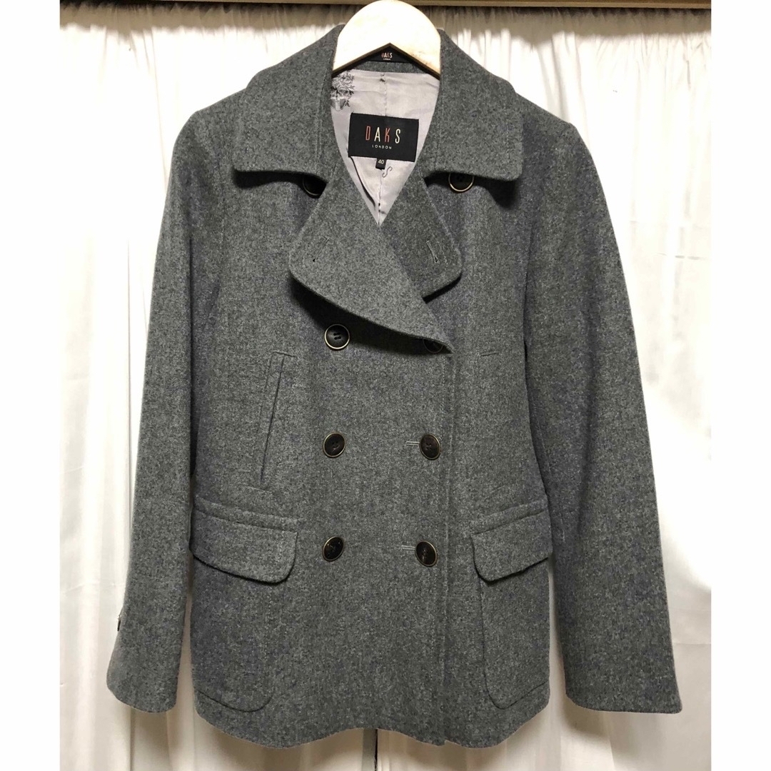 DAKS - わりと美品DAKS上質ウールのジャケットコート大人上質
