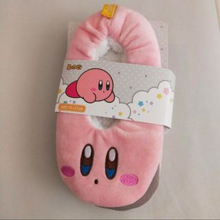 フクスケ(fukuske)のKirby　スリッパ　ルーム　ソックス　キッズ　 部屋着　パジャマ　20cm(靴下/タイツ)