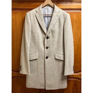 Dunhill - 定価40万 ダンヒル dunhil 最高峰 ロングチェスターコート