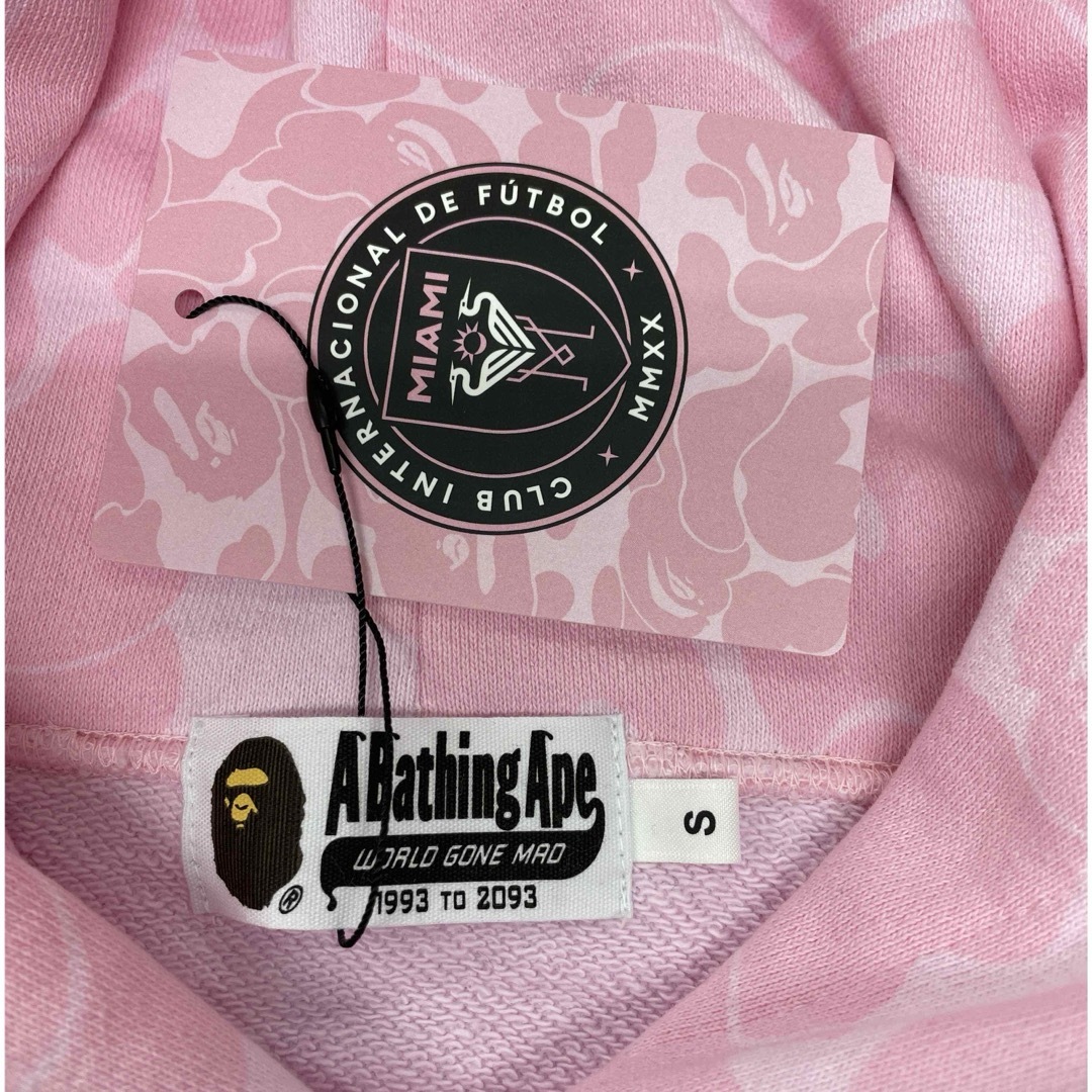 BAPE X INTER MIAMI PULLOVER HOODIE  S