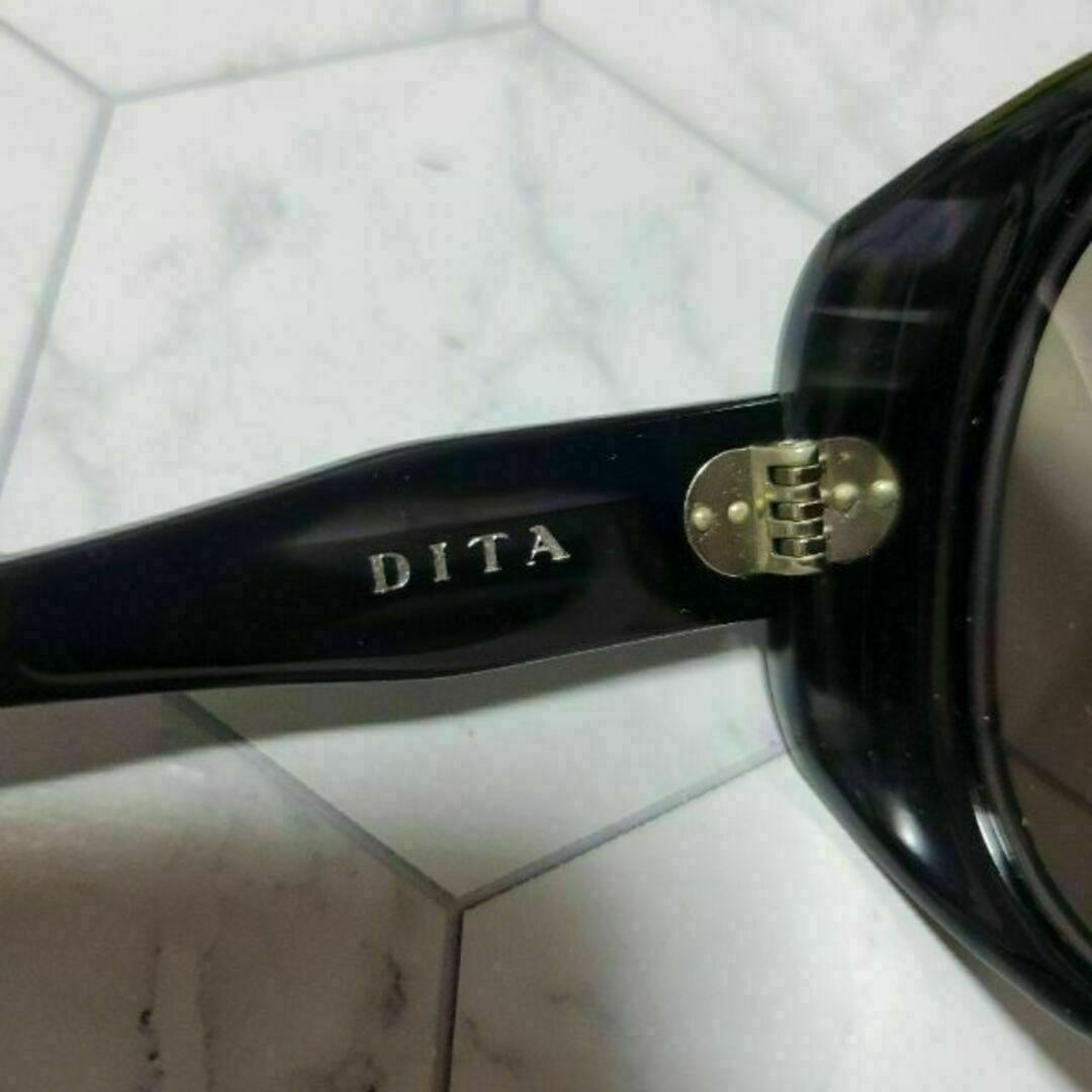 DITA - ディータ かっこいい ブラック×ブルー サングラス メガネ