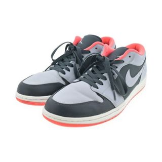 ナイキ(NIKE)のNIKE ナイキ スニーカー 29.5cm グレーx黒xピンク 【古着】【中古】(スニーカー)