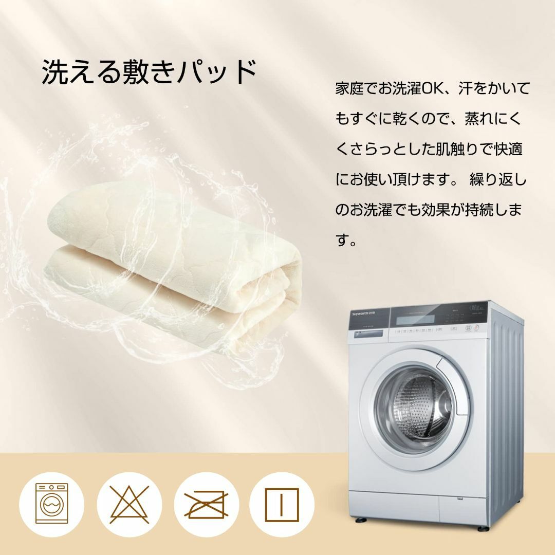 【色: 02.グレー】fuwawa 敷きパッド キング 冬用 シーツ あったか