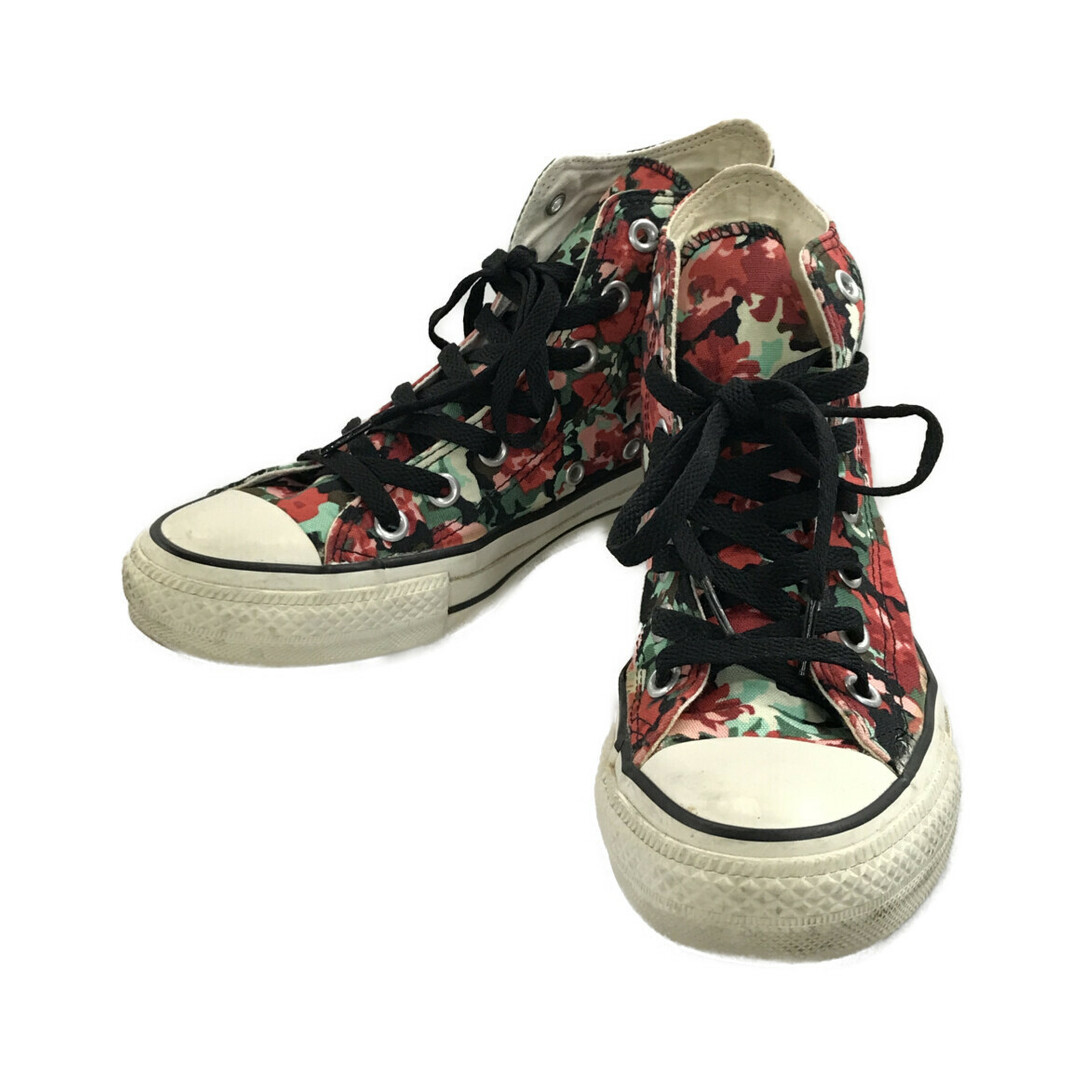 コンバース CONVERSE ハイカットスニーカー 花柄 レディース 24.5