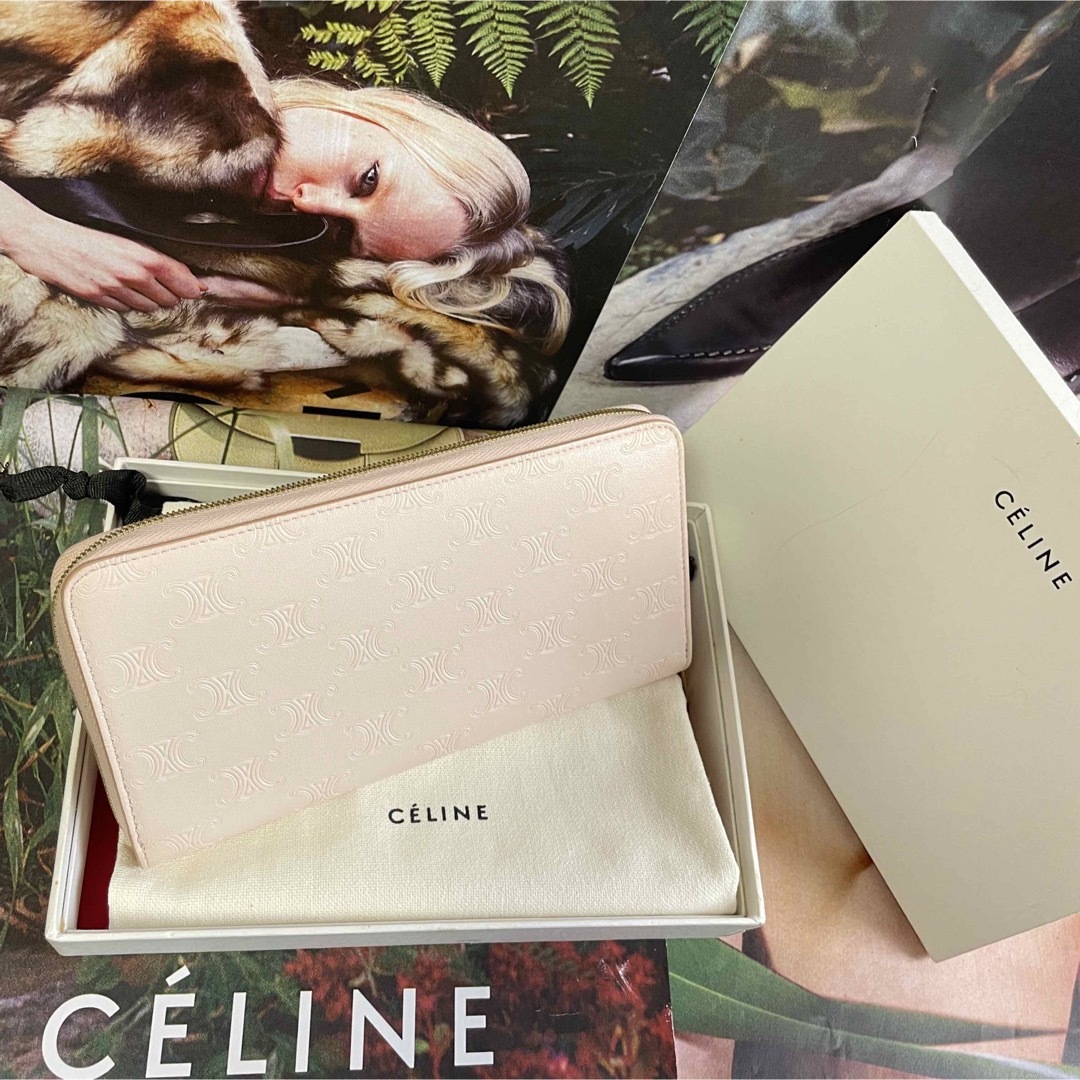 セリーヌ CELINE  ラウンドファスナー長財布　正規品