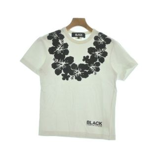 ブラックコムデギャルソン(BLACK COMME des GARCONS)のBLACK COMME des GARCONS Tシャツ・カットソー S 白 【古着】【中古】(Tシャツ/カットソー(半袖/袖なし))