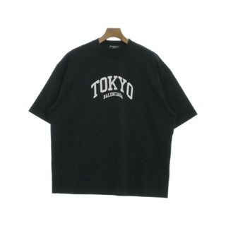 バレンシアガ(Balenciaga)のBALENCIAGA バレンシアガ Tシャツ・カットソー XL 黒 【古着】【中古】(Tシャツ/カットソー(半袖/袖なし))