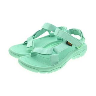 テバ(Teva)のTeva テバ サンダル 23cm 青緑系 【古着】【中古】(サンダル)