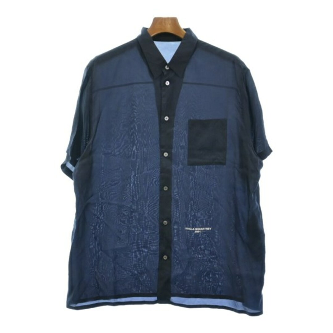 STELLA McCARTNEY カジュアルシャツ 41(XL位) 紺