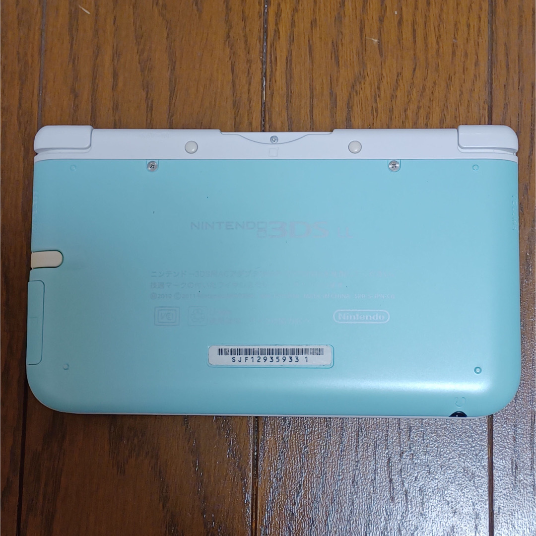 ニンテンドー 3DS LL ☆ミント×ホワイト  used品