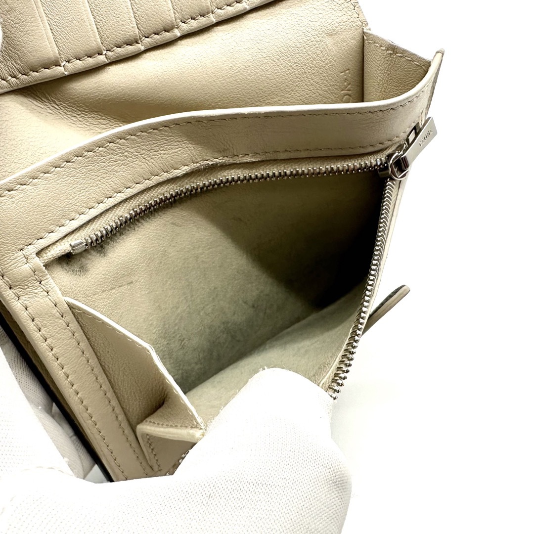 celine - 【極美品】セリーヌ ミディアムストラップウォレット 折り